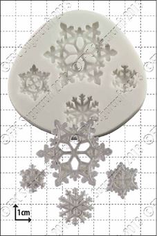Picture of SNOWFLAKES SILICONE MOULD